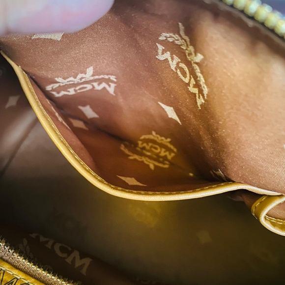 SOLD!Authentic MCM cognac Boston - Picture 14 of 14